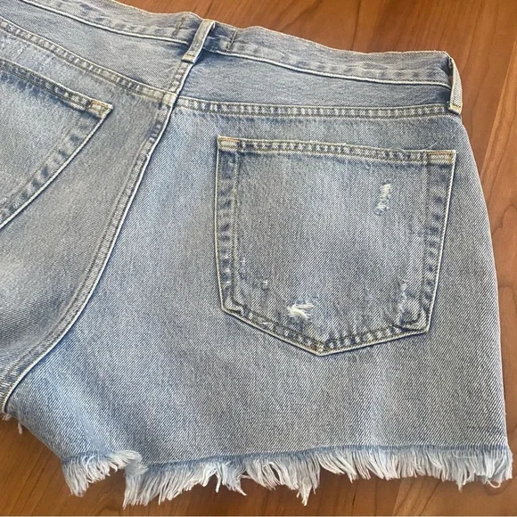 AGOLDE Parker Denim Jean Shorts Distressed and in Great Condition Worn Twice